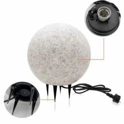 Udendørs Kuglelampe | Havelampe | Medium Ø280 | E27 | IP65