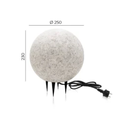Udendørs Kuglelampe | Havelampe | Small Ø250 | E27 | IP65