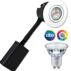 Udendørs LED Spot | Philips Ra90 | PRIMA | Mat. Hvid | Gu10 230V (Dæmpbar)