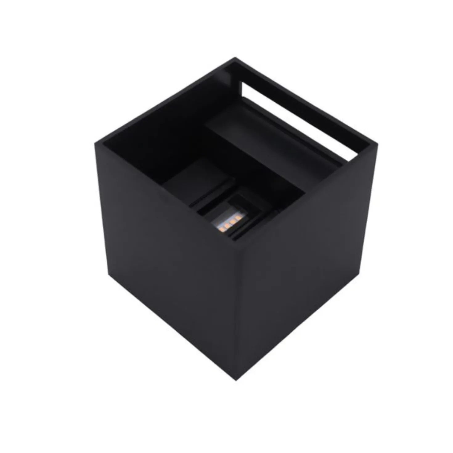 Udendørs LED Væglampe | 3000K | 420lm | 2X3W | QUERK | Sort