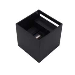 Udendørs LED væglampe | Sort | 2X3W | 4000K | IP54