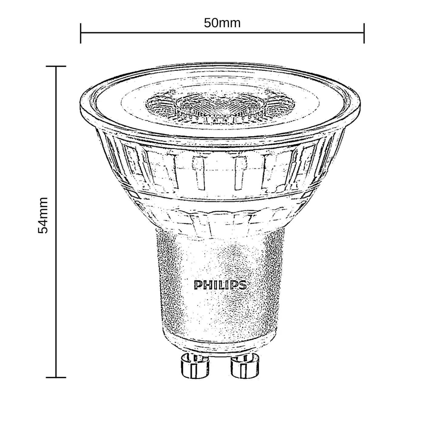 Udendørs Spot | 12-pak | 230V | Indbygningsspot | inkl. Philips GU10 pærer | IP44 | VENTA | Sort
