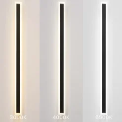 Udendørs Væglampe | 1500cm | 3CCT | 3640lm | 30W | WOW | Sort