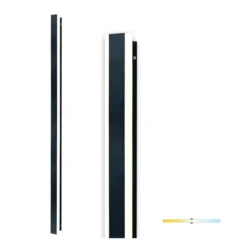 Udendørs væglampe | 120 cm | 4000K | 1200 lm | 25W | MIRANA S | Sort