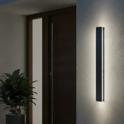 Udendørs væglampe | 60cm | 4000K | 650lm | 12W | MIRANA | Sort