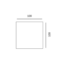 Udendørs Væglampe inkl. Pære | 4-Pak | 3000K | 380lm | 4W | IP65 | Sort