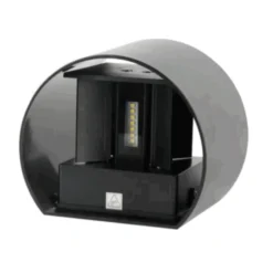 Udendørs væglampe | 2x3W | 4000K | Sort | IP54