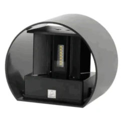 Udendørs væglampe | 2x3W | 3000K | Sort | IP54