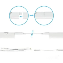 Underskabsarmatur | 12w | 90cm | 1200lm | CCT | Hvid