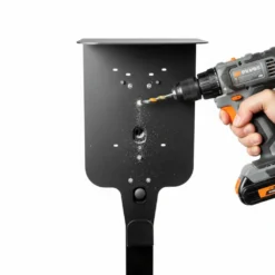 Universel Ladeboks Stander | 120cm | Holder til elbil væglader | Galvaniseret