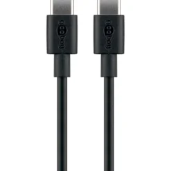 USB-C Kabel | 3.0A | 2m | Sort | Universal (51243)