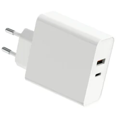 USB C Oplader | USB-C 87W | USB-A 12W | 5-20V | 4.35A | Inkl. Kabel