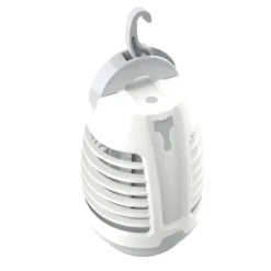 UV Myggefanger | Batteri | 3W | IP44 | Indbygget Lanterne | 70lm | Hvid