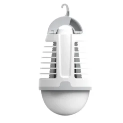 UV Myggefanger | Batteri | 3W | IP44 | Indbygget Lanterne | 70lm | Hvid