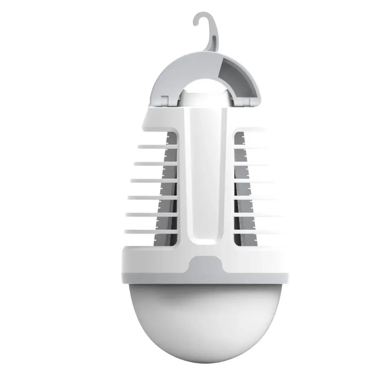 UV Myggefanger | Batteri | 3W | IP44 | Indbygget Lanterne | 70lm | Hvid