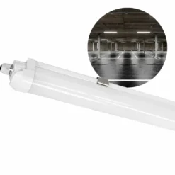 Vandtæt LED Armatur | 120cm | 4000K | 4680lm | 36W | LUMEXO | Hvid