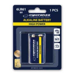 9V batteri | Alkaline Batteri | 6LR61