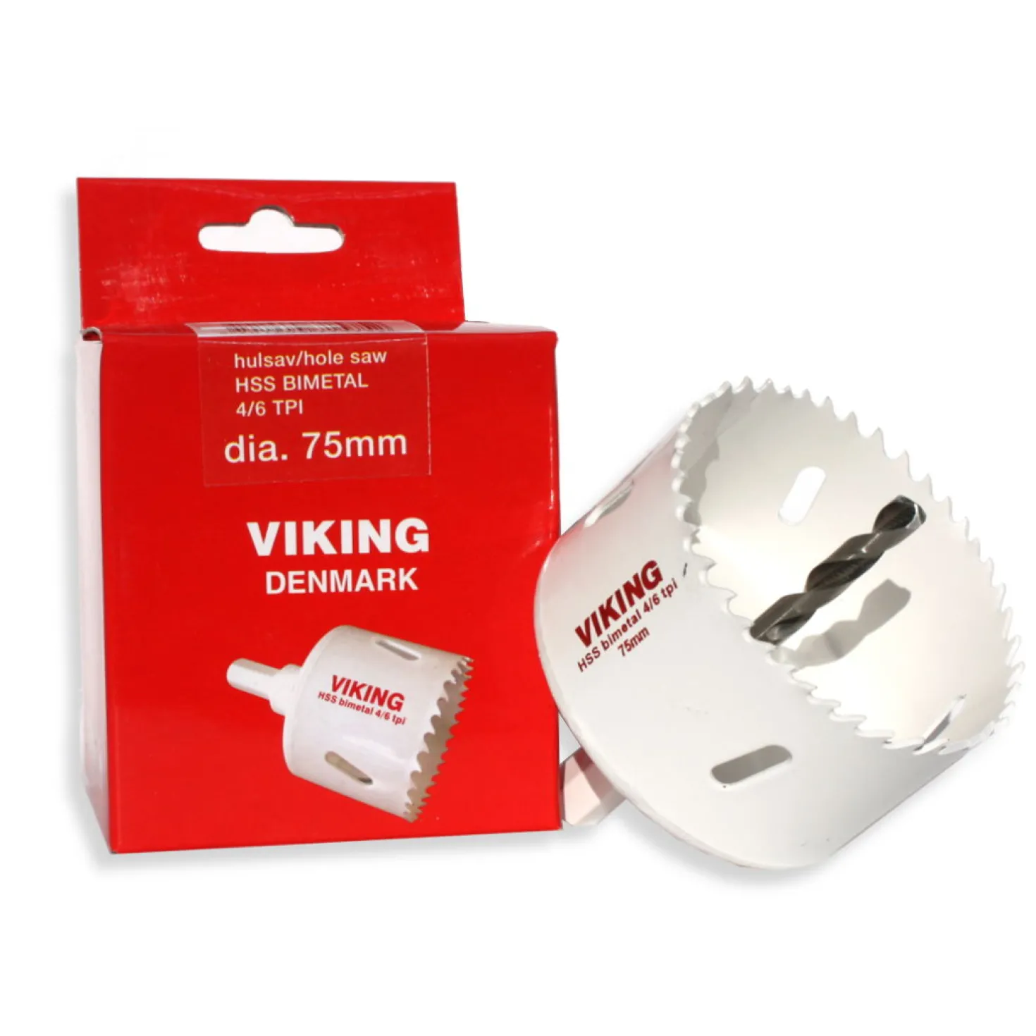 Viking hulsav 76 mm m.fast holder