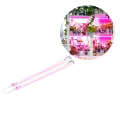 Vækstlys Armatur | 50cm | 24 PPF | 2x8.5W | GROWLY | Hvid