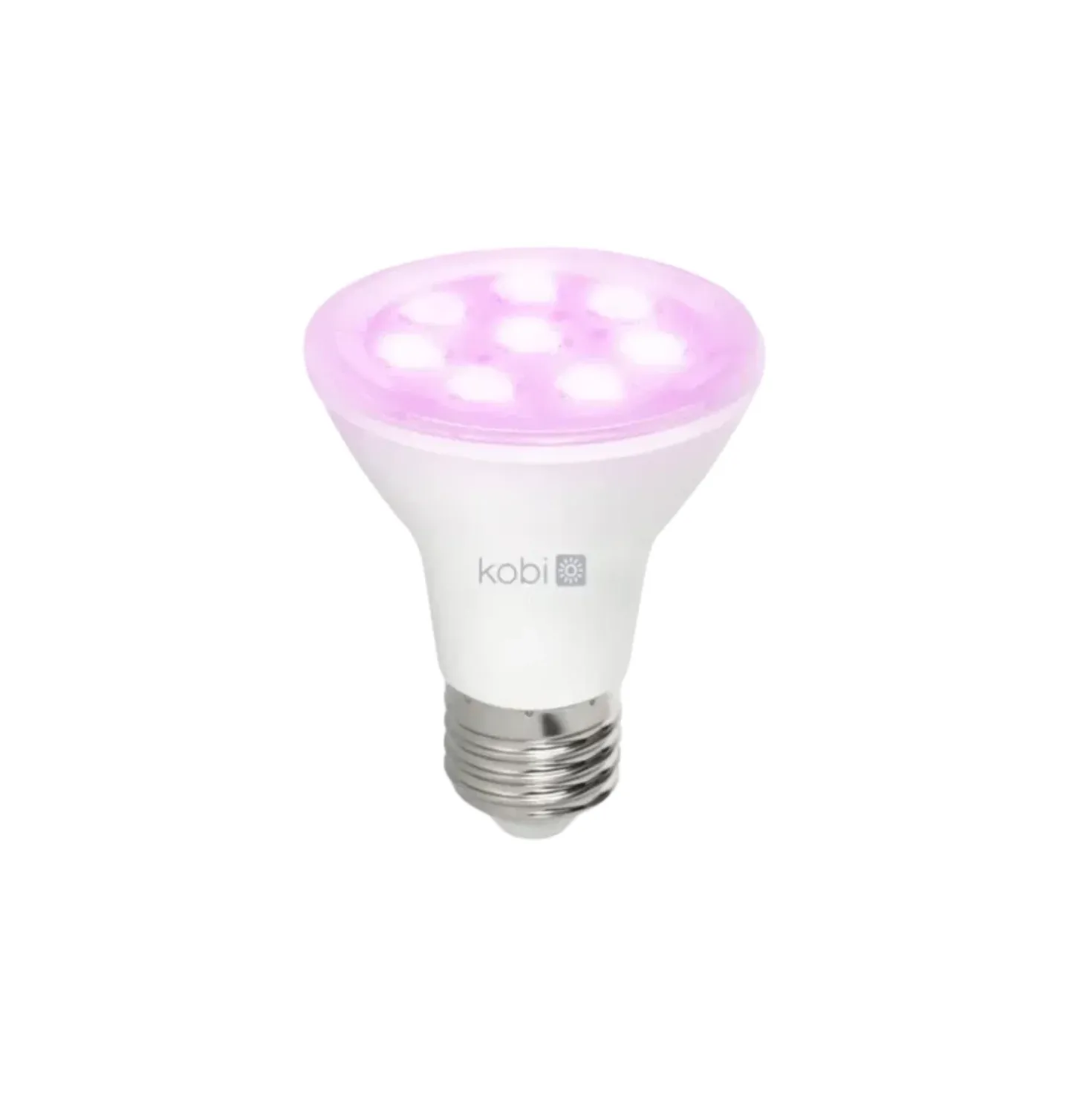 Vækstlys Lampe + Pære | 2-Pak | 7,4 PPF | 7W | Med Klemme | Hvid
