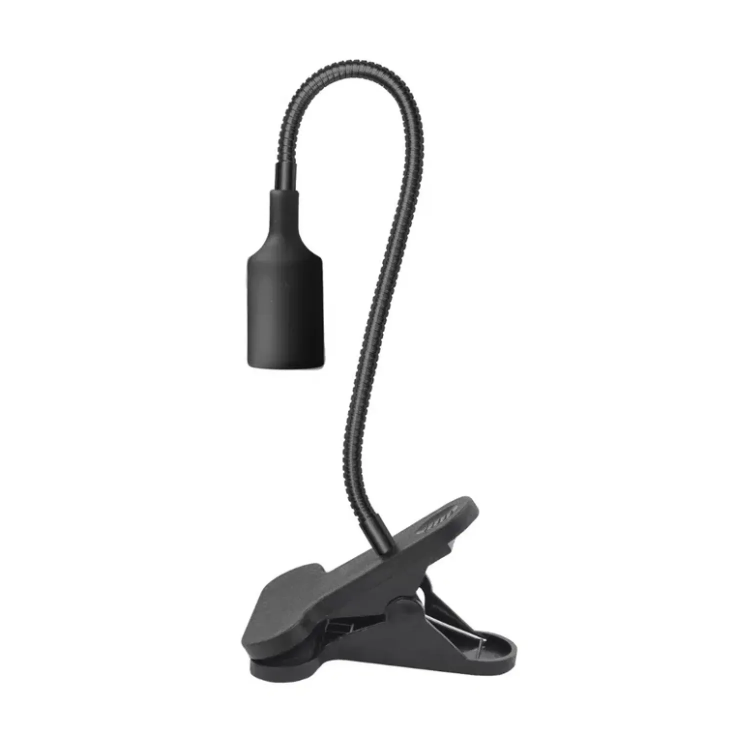 Vækstlys Lampe + Pære | 2-Pak | 7,4 PPF | 7W | Med Klemme | Sort