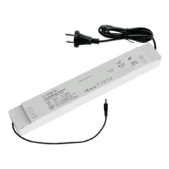 24V LED Driver | 1-150W | Dæmpbar | RF 2.4G Styring | PUSH Dæmp | AC & DC adapter monteret