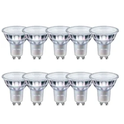 3.7W | GU10 | Philips Master LED GU10 | 365lm | 3000K | Dæmpbar | Ra90 | 10 stk. pakke (Sætpris)