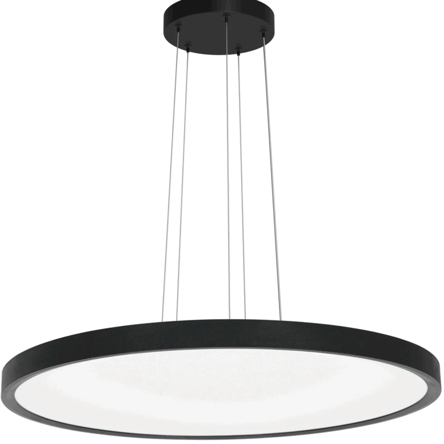 Wireophæng til MAQ plafond lampe | Justerbar længde op til 1000mm | Sort