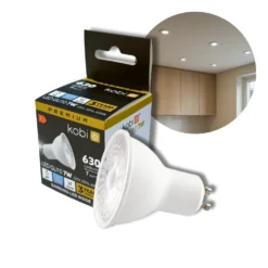 7W | LED GU10 | 6500K | 630lm | SAMSUNG LED | Ikke Dæmpbar