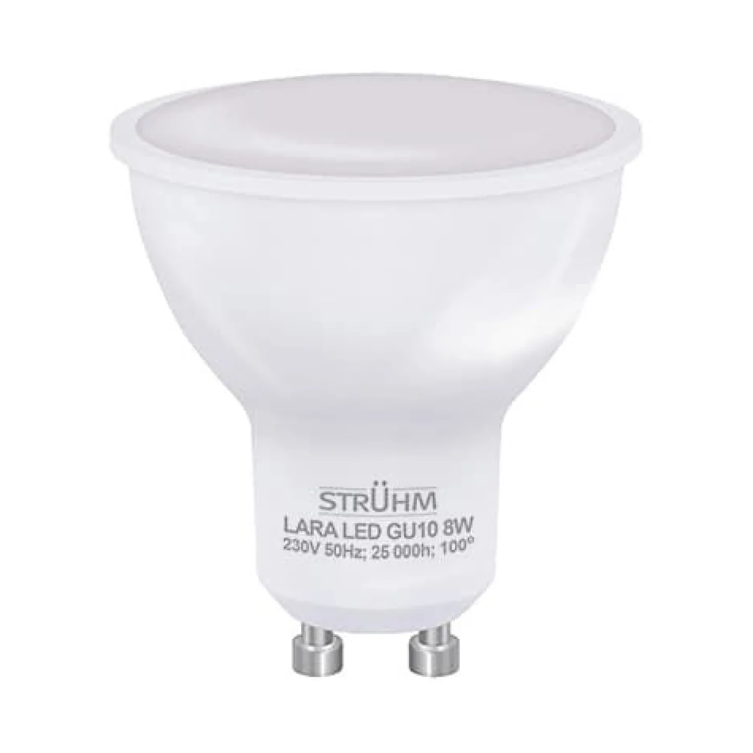8W | LED Spot Pære | GU10 | 3000K | 620 lm | SMD LED | Ikke Dæmpbar (03808)