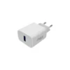 20W oplader | USB A | Mobil oplader | Hvid