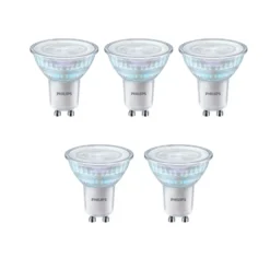 3.7W Philips Master LED Spot GU10 | Dæmpbar | 365lm | 3000K | 5 stk.