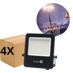 4x LED Projektører | 4000K | 6500lm | 50W | IP65 | ULSAN