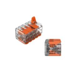 15x Wago transparent samlemuffer 10 x 0,14-4mm2