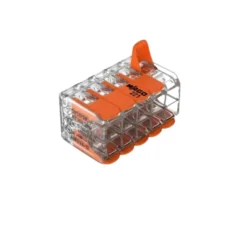 15x Wago transparent samlemuffer 10 x 0,14-4mm2