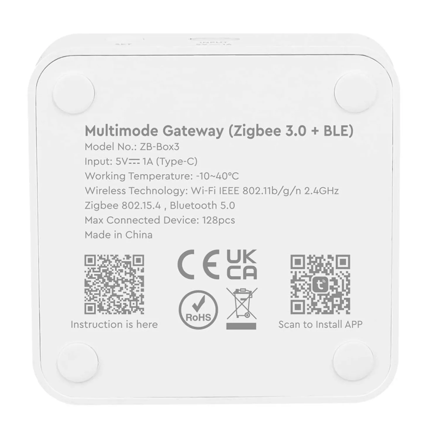 Zigbee Gateway | Miboxer | Zigbee 3.0 + Bluetooth Mesh | Smart Home (ZB-Box3)