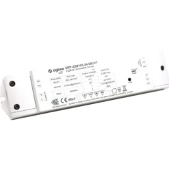 Zigbee LED Driver | 24V Controller m. strømforsyning | CCT Styring | 0-50W