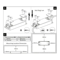 Zigbee Lysskinne til Troldtekt | 6m Sæt | 24v COB LED | Sort | 4000K