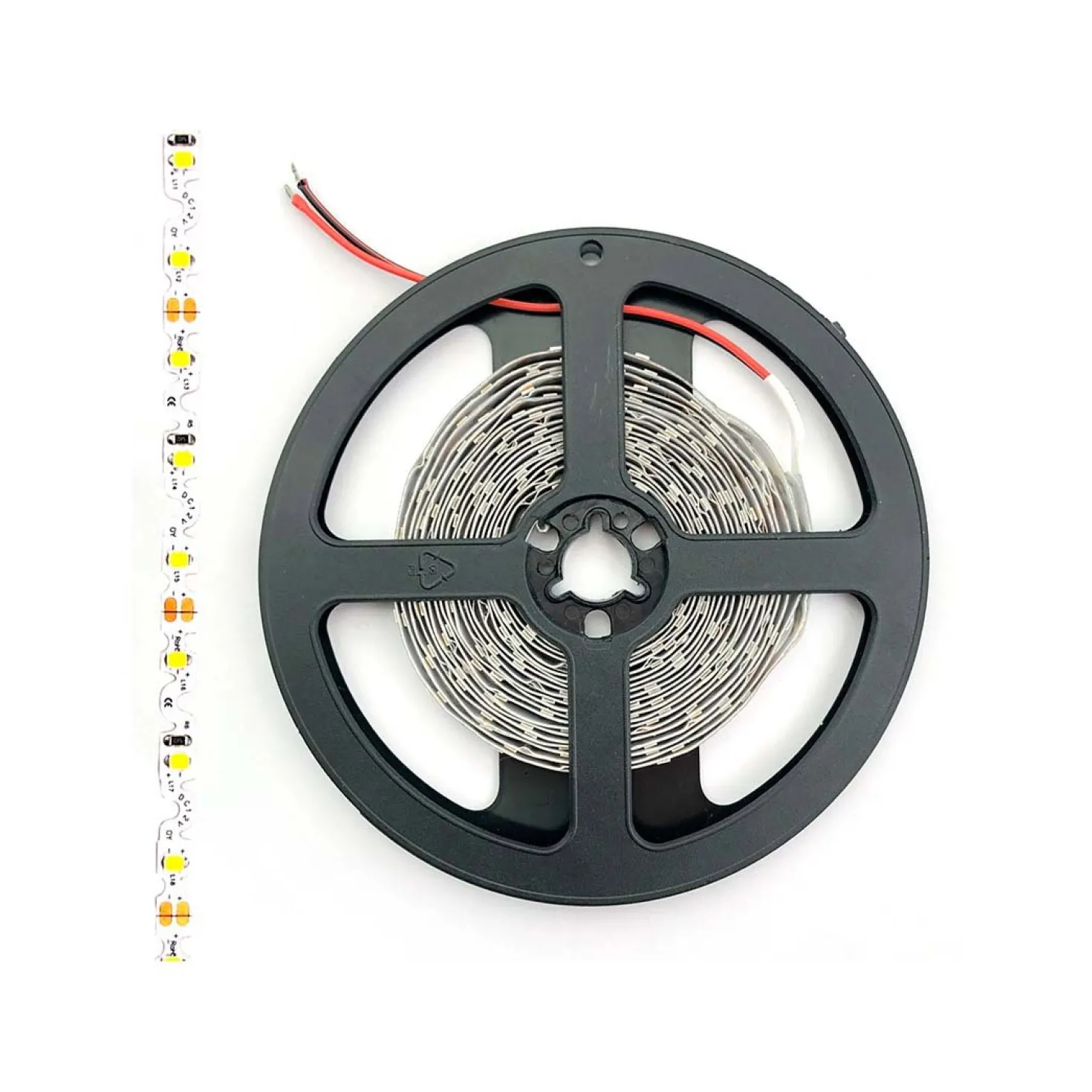 Zig-Zag SMD LED Strip 12V | 5m | 6mm | 4000K | 1200lm/m | 12W/m | IP20